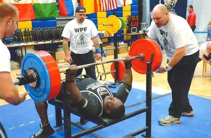 Sgt. of Marines, World Champion of the bench press
