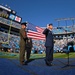 Service members re-enlist at Carolina Panthers game