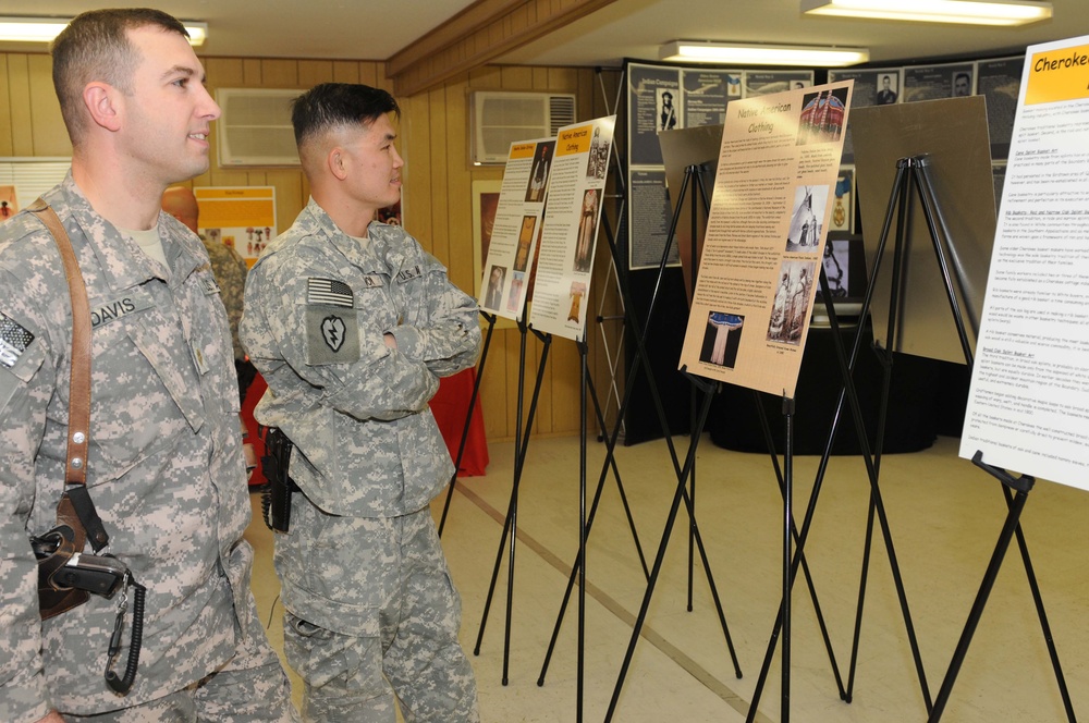 USD-C celebrates Native American heritage and military diversity