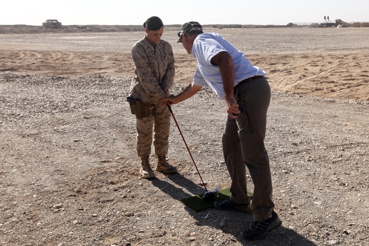 Troops First Foundation Visits Camp Leatherneck