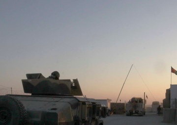 Afghan National Army logistics unit begins independent operations