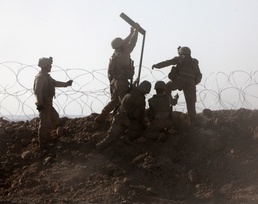 Marine engineers improve security for coalition forces in Sangin