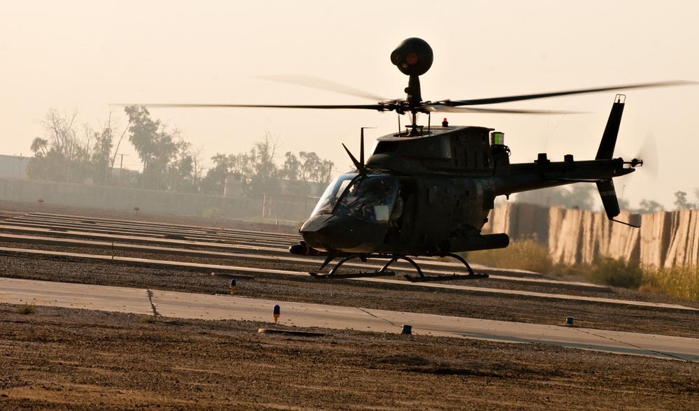 Armys sole aviation brigade in Iraq