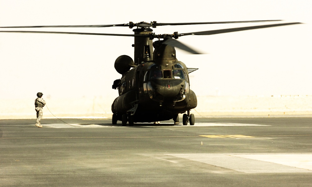 Armys sole aviation brigade in Iraq