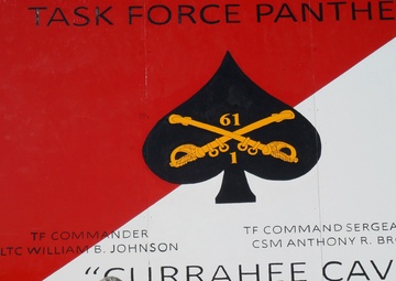 Cav medics add mural to FOB Connolly