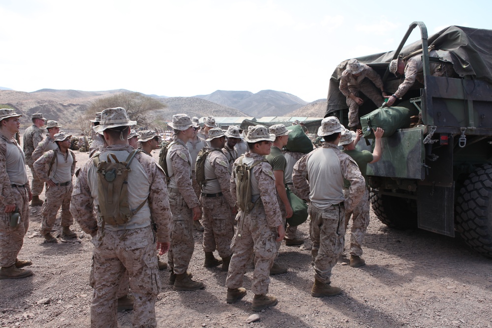 Arrival at Arta Beach, Djibouti