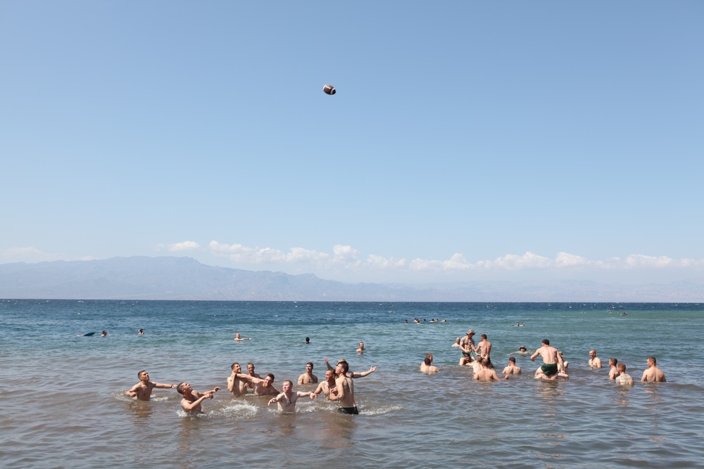 Arrival at Arta Beach, Djibouti