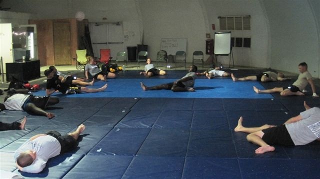 All Army combative instructor trains service members for upcoming Fight Night