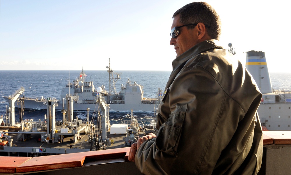 USS George Washington action