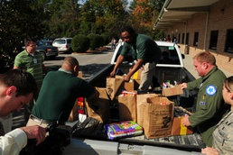 South Carolina National Guard Delivers food to Harvest Hope