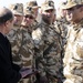 Romanian president visits his troops in southwest Asia