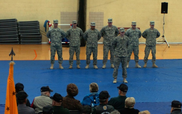 Soldiers Reunited with Families for the Hollidays
