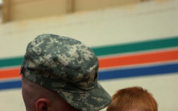 Soldiers Reunited with Families for the Hollidays