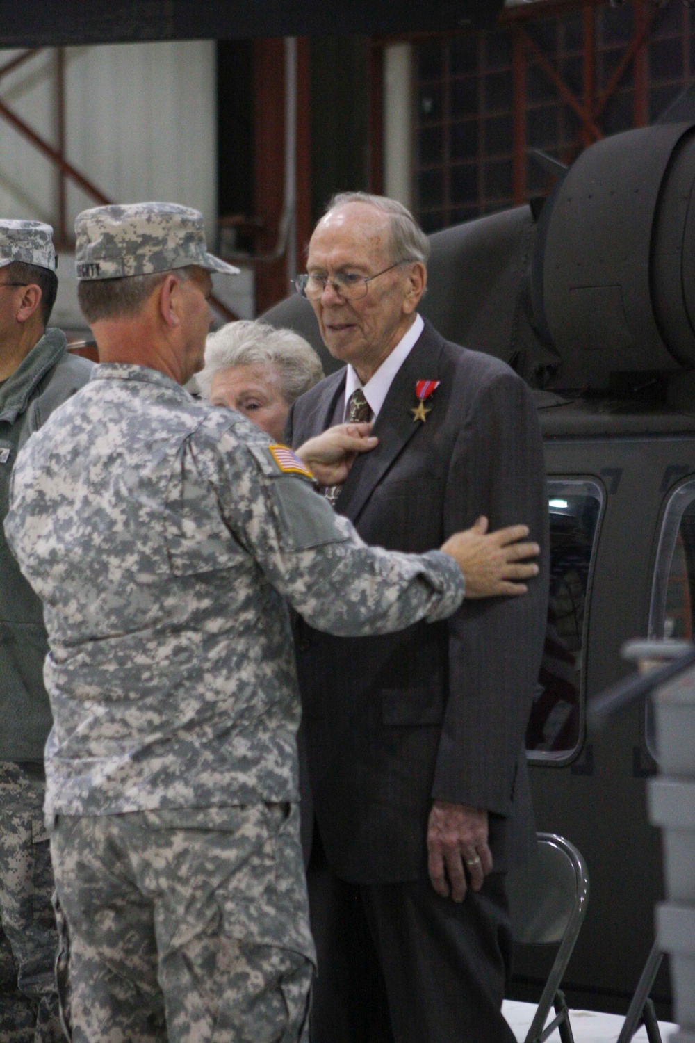 WWII vet presented medal earned 65 years ago