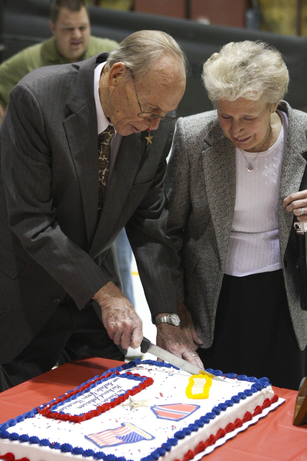 WWII vet presented medal earned 65 years ago