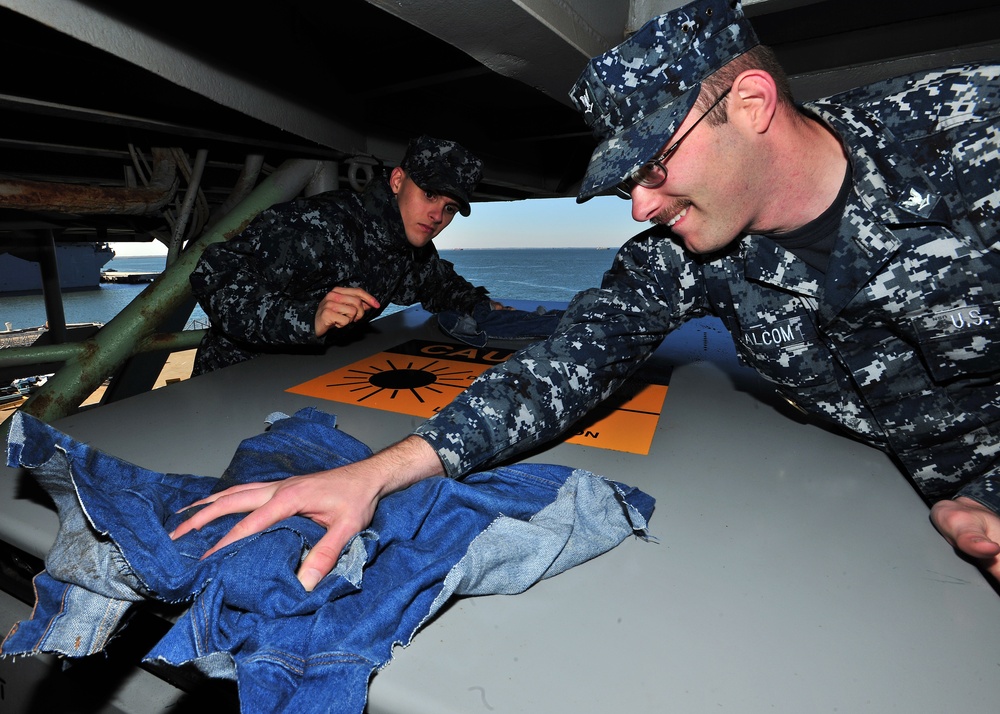 USS Enterprise in Norfolk