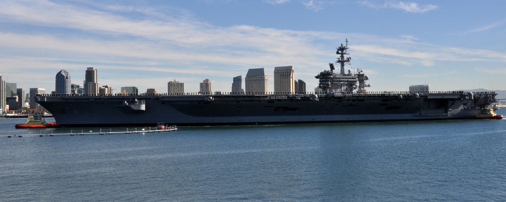 USS Carl Vinson action