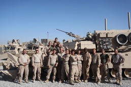 Assault Breacher Vehicle platoon clears the way