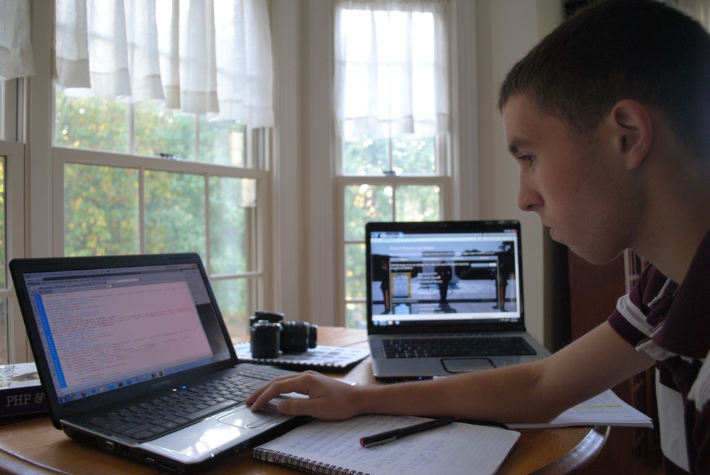 Young Man Works to Honor Fallen with Website