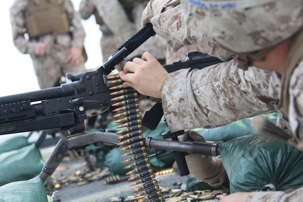 Machine Gun Live-Fire Exercise