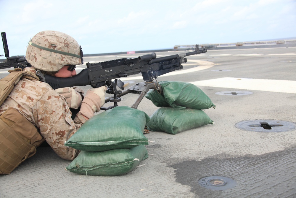 Machine Gun Live-Fire Exercise