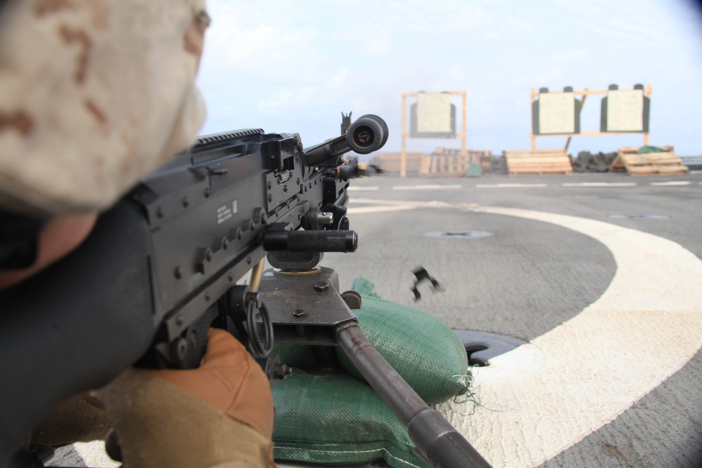 Machine Gun Live-Fire Exercise