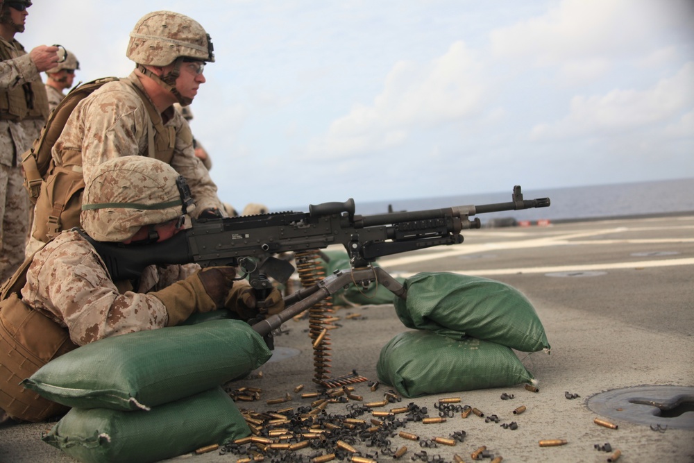 Machine Gun Live-Fire Exercise