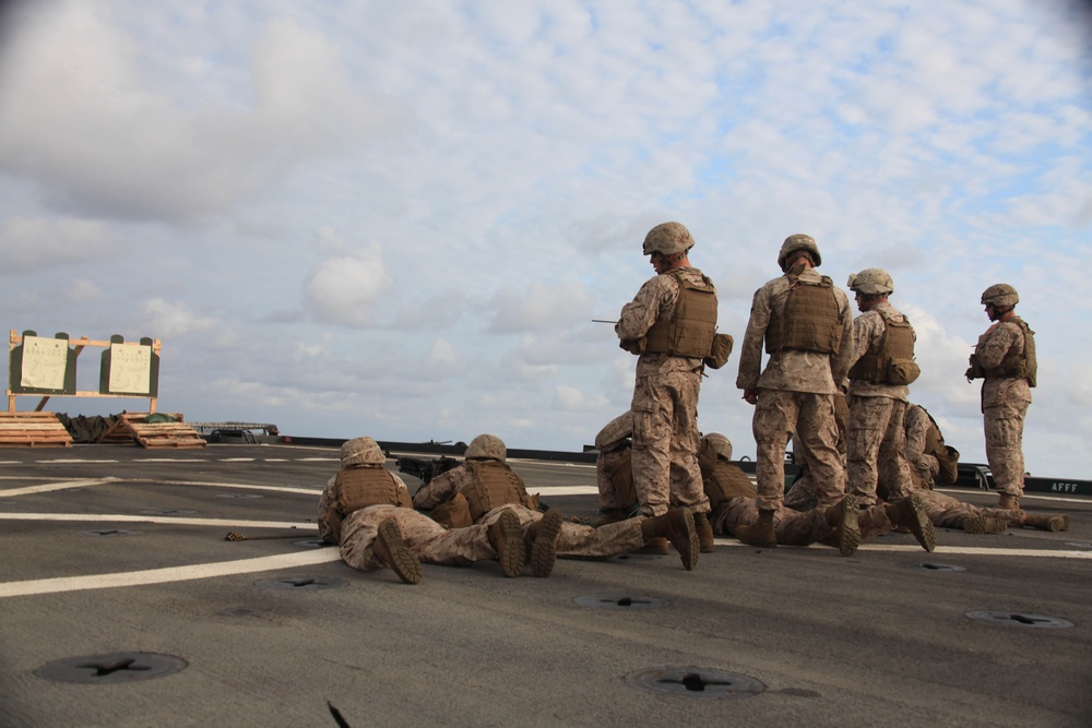 Machine Gun Live-Fire Exercise