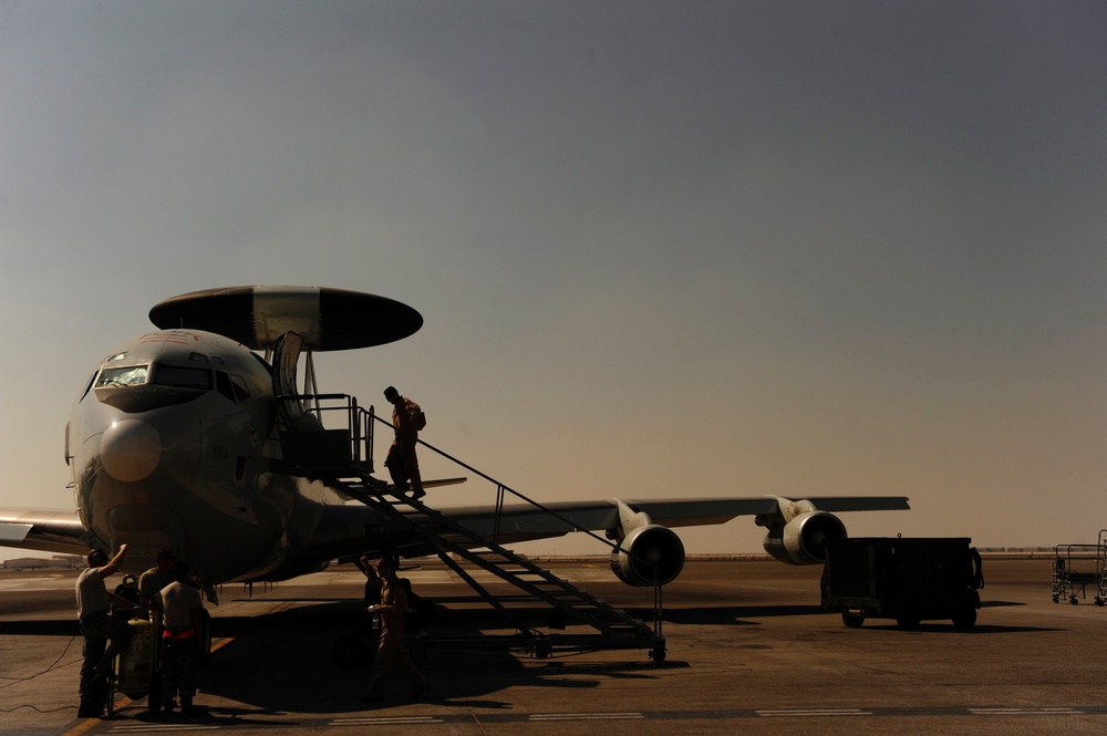 AWACS Over Afghanistan