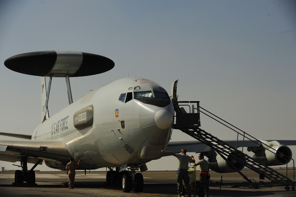 AWACS Over Afghanistan