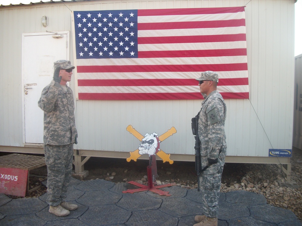 Field Artillery Soldiers surpass FY11 re-up numbers in 23 days