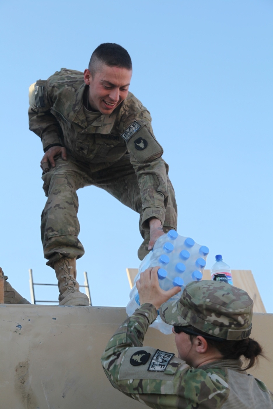 Delta Company 334 BSB takes supplies to JCOP in Jabal Saraj