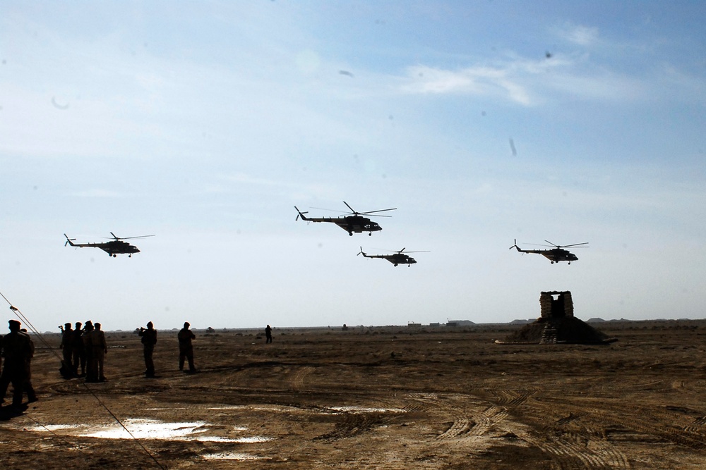 17th Iraqi Army Division executes live fire exercise at Qa’qaa Range