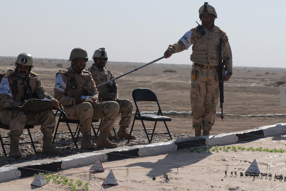 17th Iraqi Army Division executes live fire exercise at Qa’qaa Range