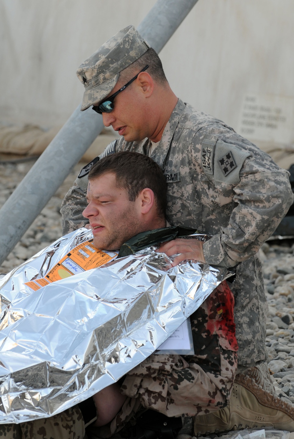 First Multinational Mass Casualty Exercise at Camp Marmal