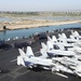 USS Harry S. Truman passes through Suez Canal