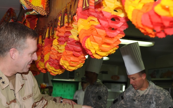 VADM Parker visits Camp Patriot