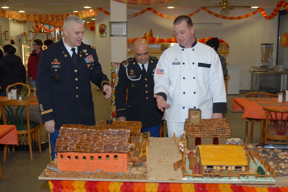 16th Sust. Bde. brings taste of home to Soldiers for Thanksgiving