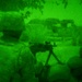 US Soldiers provide night watch