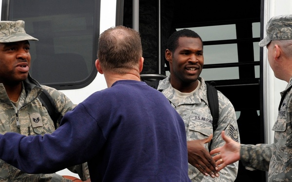 621st CRW members return home from Pakistan