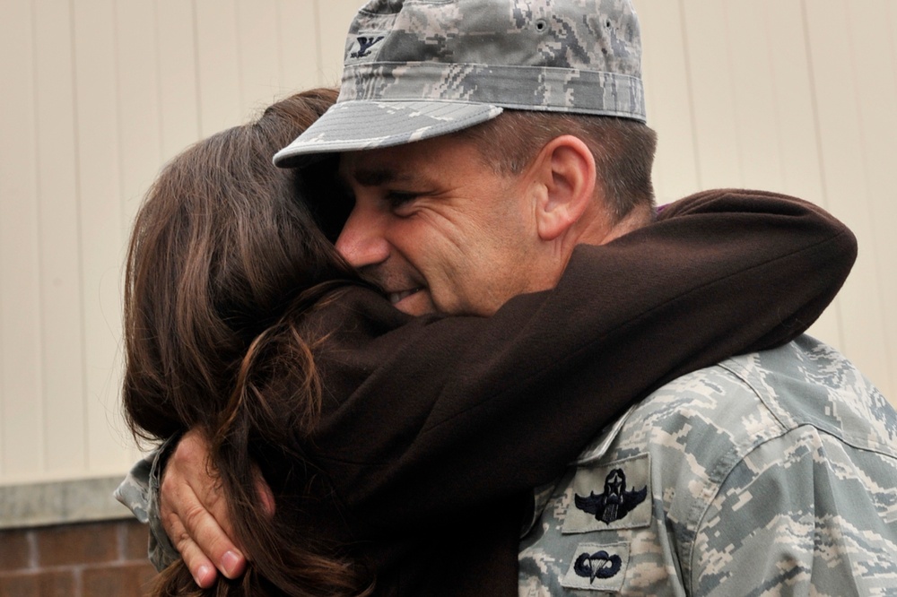 621st CRW members return home from Pakistan