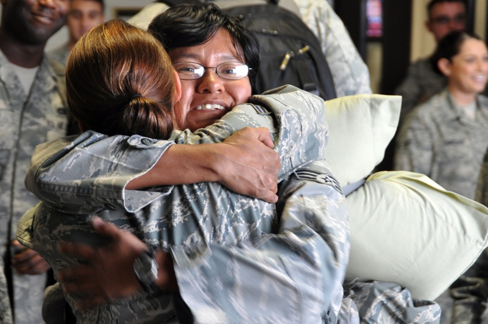 621st CRW members return home from Pakistan