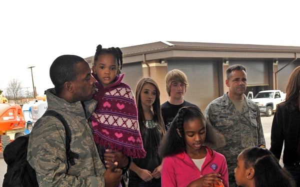 621st CRW members return home from Pakistan
