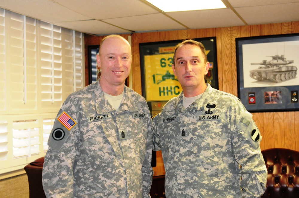 Sgt. Maj. of public affairs visits Fort Bliss