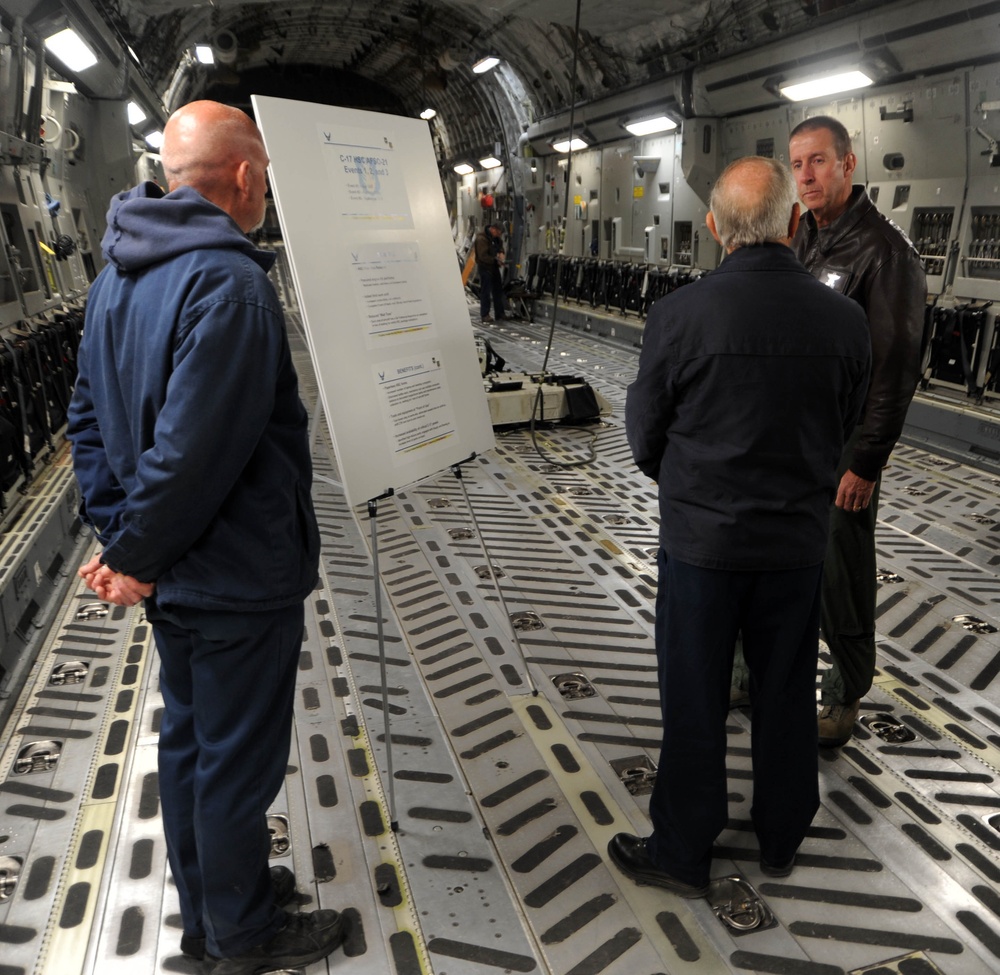 Maj. Gen. Mark Solo Visits Altus Air Force Base