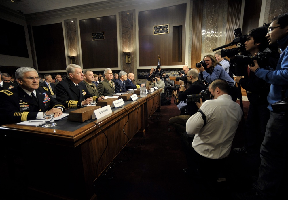 Top Military Leaders Testify About DADT Report