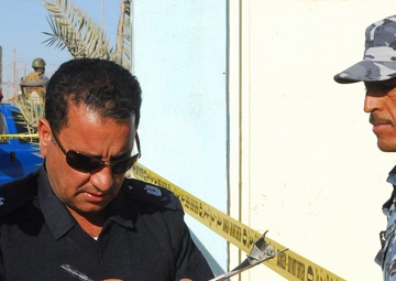 Fighting Crime: USD-C Soldiers teach IPs 1st response techniques