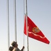 1st Marine Divison (Forward) colors ceremony