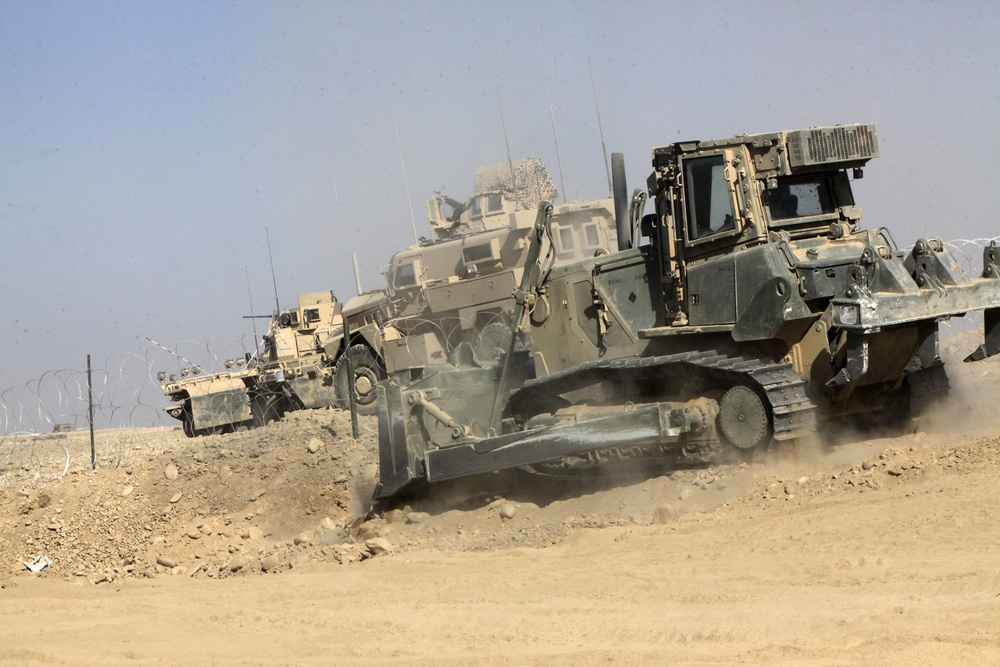 'We move it all': Heavy equipment operators transport supplies to troops on frontlines