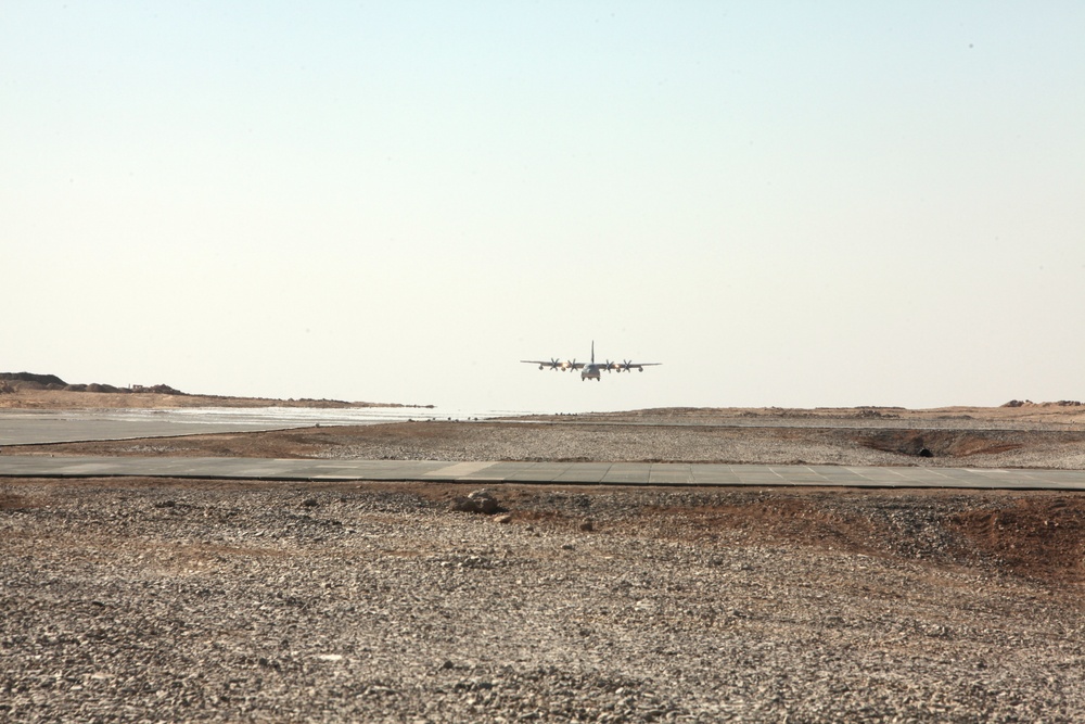 New runway offers new capabilities for FOB Delaram II